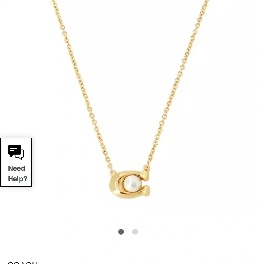 Coach necklace - Picture 4 of 4